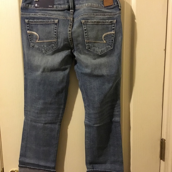 NWT!  American Eagle Artist Crop sz 6 - Picture 2 of 3